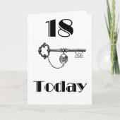 DOCHTER/ZOON 18E VERJAARDAG KAART (Voorkant)