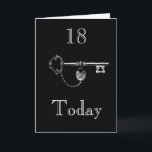 DOCHTER/ZOON 18e VERJAARDAG KAART<br><div class="desc">KAN WORDEN AANGEPAST. KAN VOOR MEISJE OF JONGEN ZIJN, VERANDER GEWOON DE TEKST IN HET GEDICHT.</div>