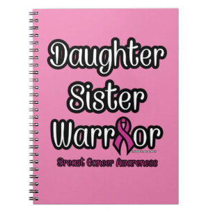 Dochter Zuster Warrior.. Borstkanker Notitieboek