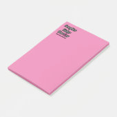 Dochter Zuster Warrior.. Borstkanker Post-it® Notes (Schuin)