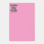 Dochter Zuster Warrior.. Borstkanker Post-it® Notes (Voorkant)