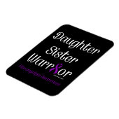 Dochter zuster Warrior...Fibro Magneet (Linkerzijde)