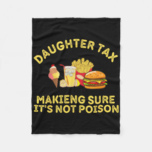 Dochterbelasting om ervoor te zorgen dat het geen fleece deken