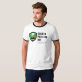 Dochterbeschermingseenheid Papa Grappig Ontwerp T-shirt (Voorkant volledig)
