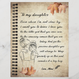 Dochtercadeau Brief aan mijn dochter van mama Briefhoofd