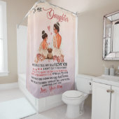 Dochtercadeau | Brief aan mijn dochter van mama Douchegordijn (In situ)