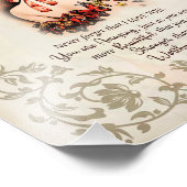 Dochtercadeau | Brief aan mijn dochter van mama Foto Afdruk (Hoek)