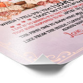 Dochtercadeau | Brief aan mijn dochter van mama Foto Afdruk (Hoek)