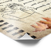 Dochtercadeau | Brief aan mijn dochter van mama Foto Afdruk (Hoek)