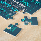 Dochtercadeau | Brief aan mijn dochter van mama Legpuzzel (Zijkant)