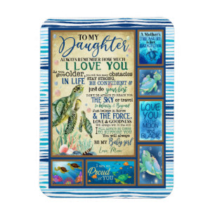 Dochtercadeau Brief aan mijn dochter van mama Magneet