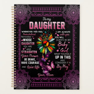 Dochtercadeau Brief aan mijn dochter van mama Planner