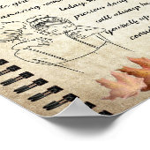 Dochtercadeau | Brief aan mijn dochter van mama Poster (Hoek)