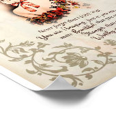 Dochtercadeau | Brief aan mijn dochter van mama Poster (Hoek)