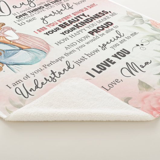 Dochtercadeau | Brief aan mijn dochter van mama Sherpa Deken (3/4)