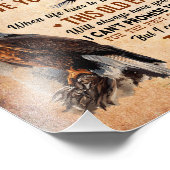 Dochtercadeau | Brief aan mijn dochter van papa Foto Afdruk (Hoek)