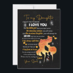 Dochtercadeau |Brief aan mijn dochter van papa Kaart<br><div class="desc">Dochtercadeau | Voor mijn dochter wil ik dat je weet dat ik van je hou van papa</div>