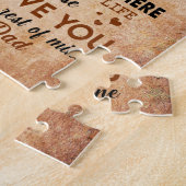 Dochtercadeau | Brief aan mijn dochter van papa Legpuzzel (Zijkant)