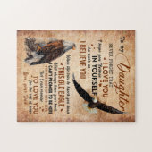 Dochtercadeau | Brief aan mijn dochter van papa Legpuzzel (Horizontaal)