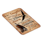 Dochtercadeau | Brief aan mijn dochter van papa Magneet (Rechterzijde)