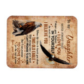 Dochtercadeau | Brief aan mijn dochter van papa Magneet (Horizontaal)