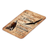 Dochtercadeau | Brief aan mijn dochter van papa Magneet (Linkerzijde)