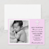 Dochterdoop Kaart (Voorkant / Achterkant)