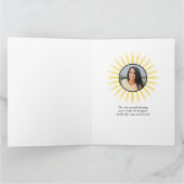 Dochterfoto Collage Verjaardag Kaart (Binnen)