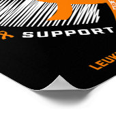 Dochtergiften Leukemie Bewustzijn moeder Leukemie Poster (Hoek)