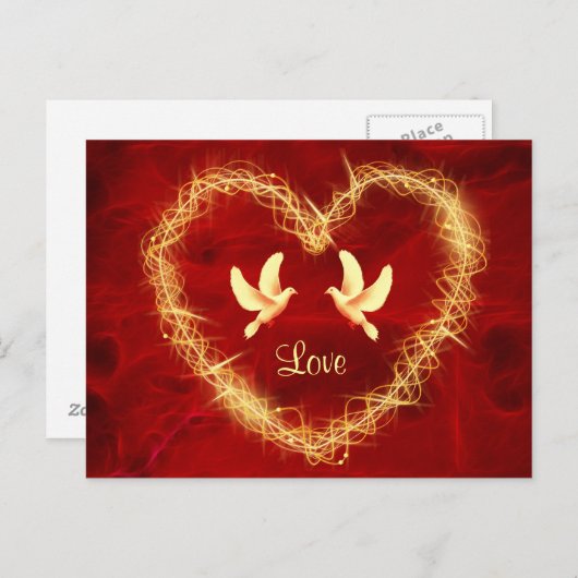 Dochterhart Briefkaart (Voorkant / Achterkant)