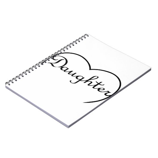 Dochterhart Notitieboek (Linkerzijde)