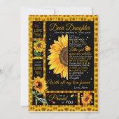 Dochterliefhebbers | Aan mijn dochter, liefde mama Kaart (Voorkant)