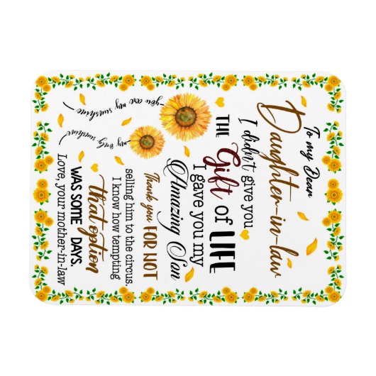 Dochterovers | Naar mijn beste dochter in de wet Magneet