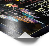 Dochterovers | Naar mijn dochter-liefdesmoeder Foto Afdruk (Hoek)