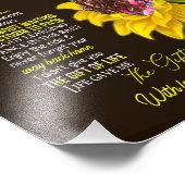 Dochterovers | Naar mijn dochter-liefdesmoeder Foto Afdruk (Hoek)