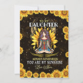 Dochterovers | Naar mijn dochter-liefdesmoeder Kaart (Voorkant)