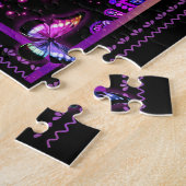 Dochterovers | Naar mijn dochter-liefdesmoeder Legpuzzel (Zijkant)