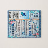 Dochterovers | Naar mijn dochter-liefdesmoeder Legpuzzel (Horizontaal)