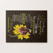 Dochterovers | Naar mijn dochter-liefdesmoeder Legpuzzel (Horizontaal)