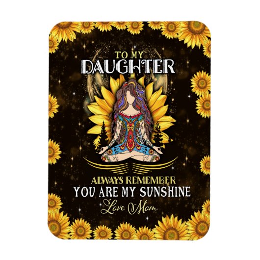 Dochterovers | Naar mijn dochter-liefdesmoeder Magneet (Verticaal)