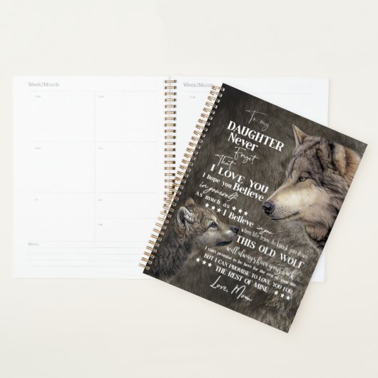 Dochterovers | Naar mijn dochter-liefdesmoeder Planner (Display)