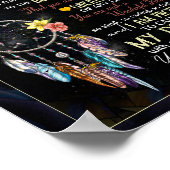 Dochterovers | Naar mijn dochter-liefdesmoeder Poster (Hoek)