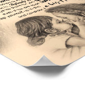 Dochterovers | Naar mijn dochter-liefdesmoeder Poster (Hoek)