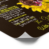 Dochterovers | Naar mijn dochter-liefdesmoeder Poster (Hoek)