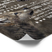 Dochterovers | Naar mijn dochter-liefdesmoeder Poster (Hoek)