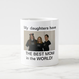 dochters beste moeder grote koffiekop