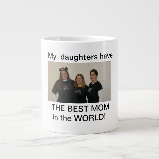dochters beste moeder grote koffiekop (Voorkant)
