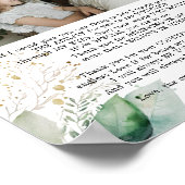 Dochter's liefde voor papa Gezegde Quote Poster (Hoek)