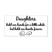 Dochters Rubberstempel (Afrduk)