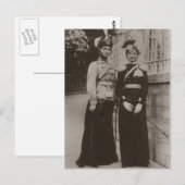 Dochters Tsaar OLGA & TATIANA Romanov Rusland #279 Briefkaart (Voorkant / Achterkant)